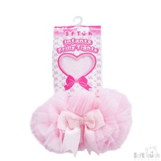 GT62-P: Pink Frilly Tights (NB-24 Months)